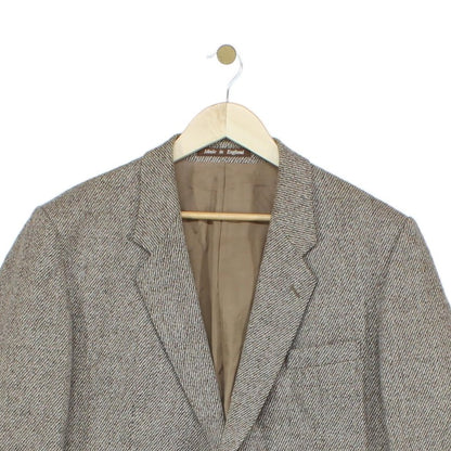Mens Tweed Blazer Uk Made Classic