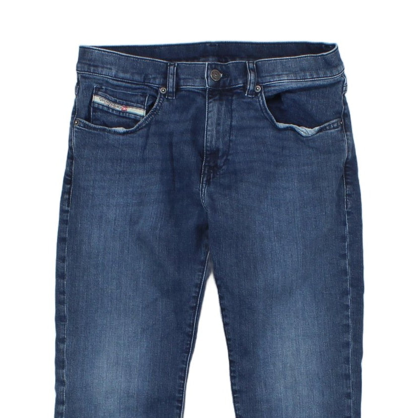 Mens D-Strukt Jeans Stretch Slim Fit Denim