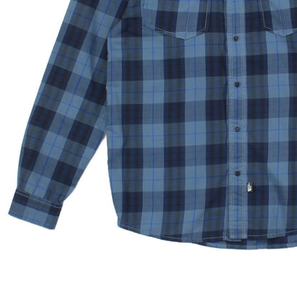 Mens Plaid Shirt Regular Fit Outdoor