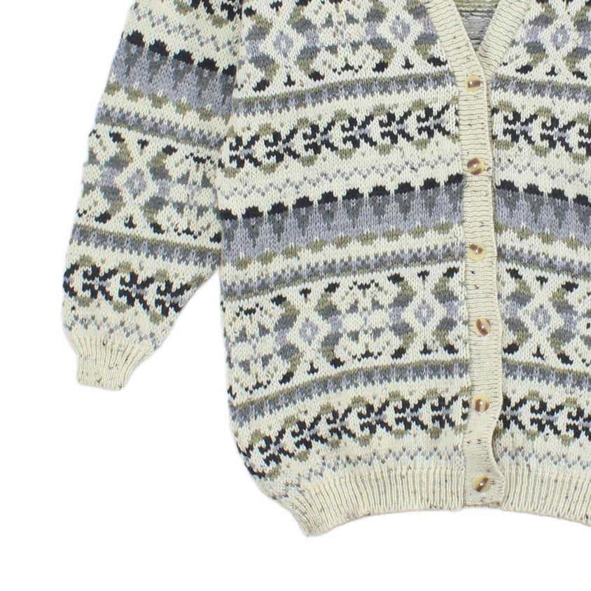 Womens Cardigan Knit Patterned