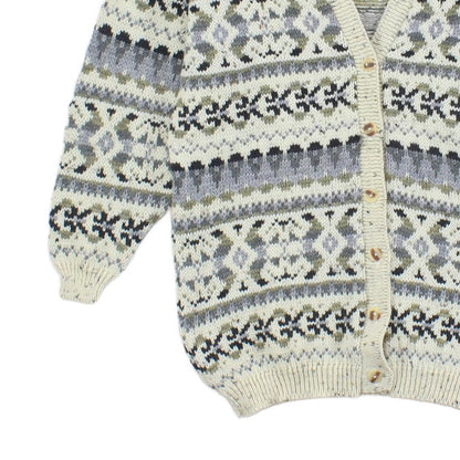Womens Cardigan Knit Patterned