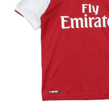 Boys Arsenal 2015-16 Football Shirt Soccer Lacazette