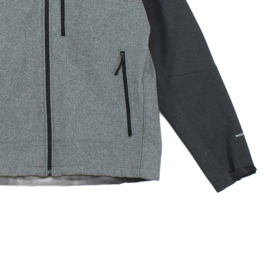 Mens Windwall Fleece Jacket Hooded Full Zip Outdoor