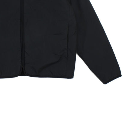 Mens Quilted Jacket Hooded Full Zip Logo Outdoor