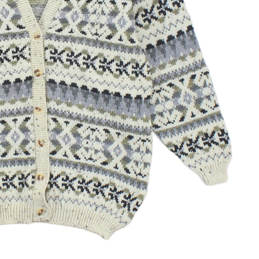 Womens Cardigan Knit Patterned
