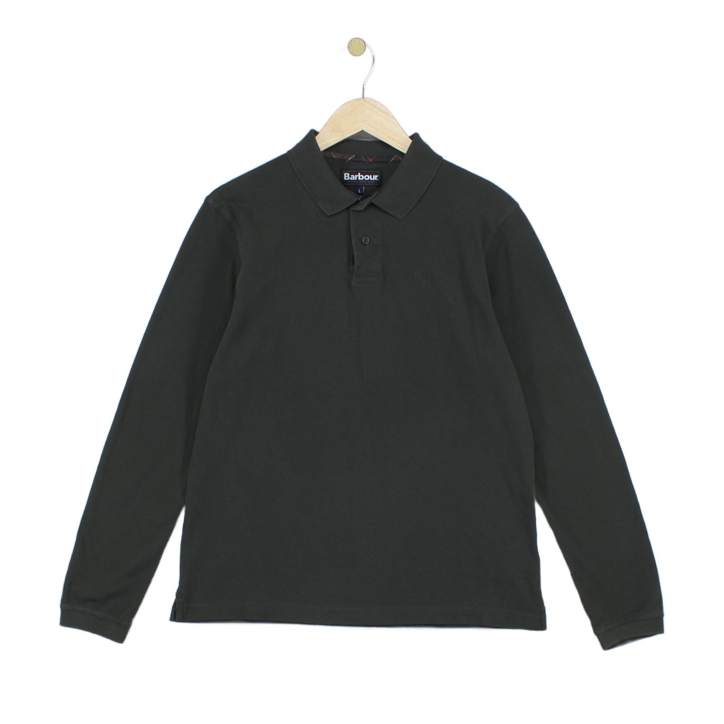 Mens Polo Shirt Long Sleeve Classic