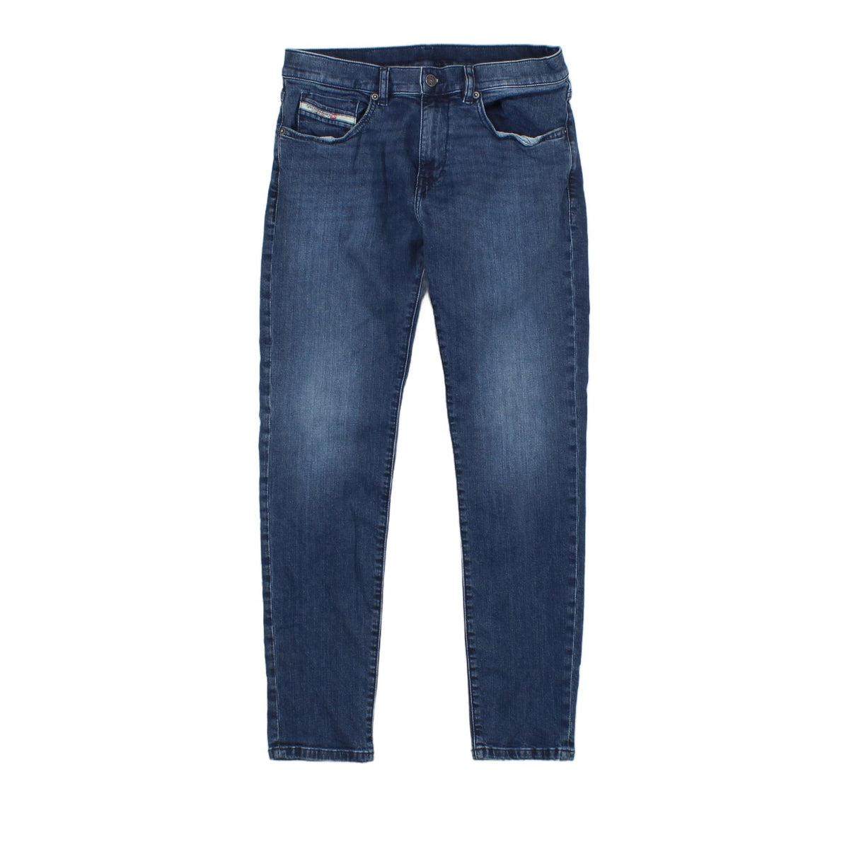 Mens D-Strukt Jeans Stretch Slim Fit Denim