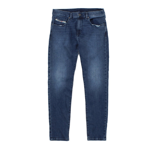 Mens D-Strukt Jeans Stretch Slim Fit Denim