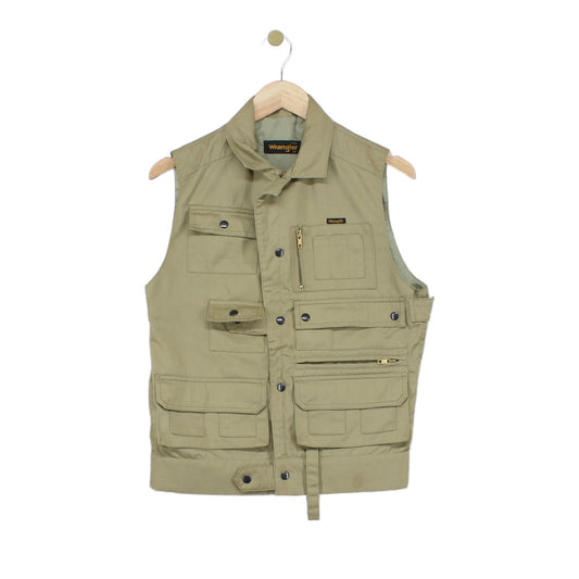 Mens Fishing Vest Jacket Outdoor Pockets