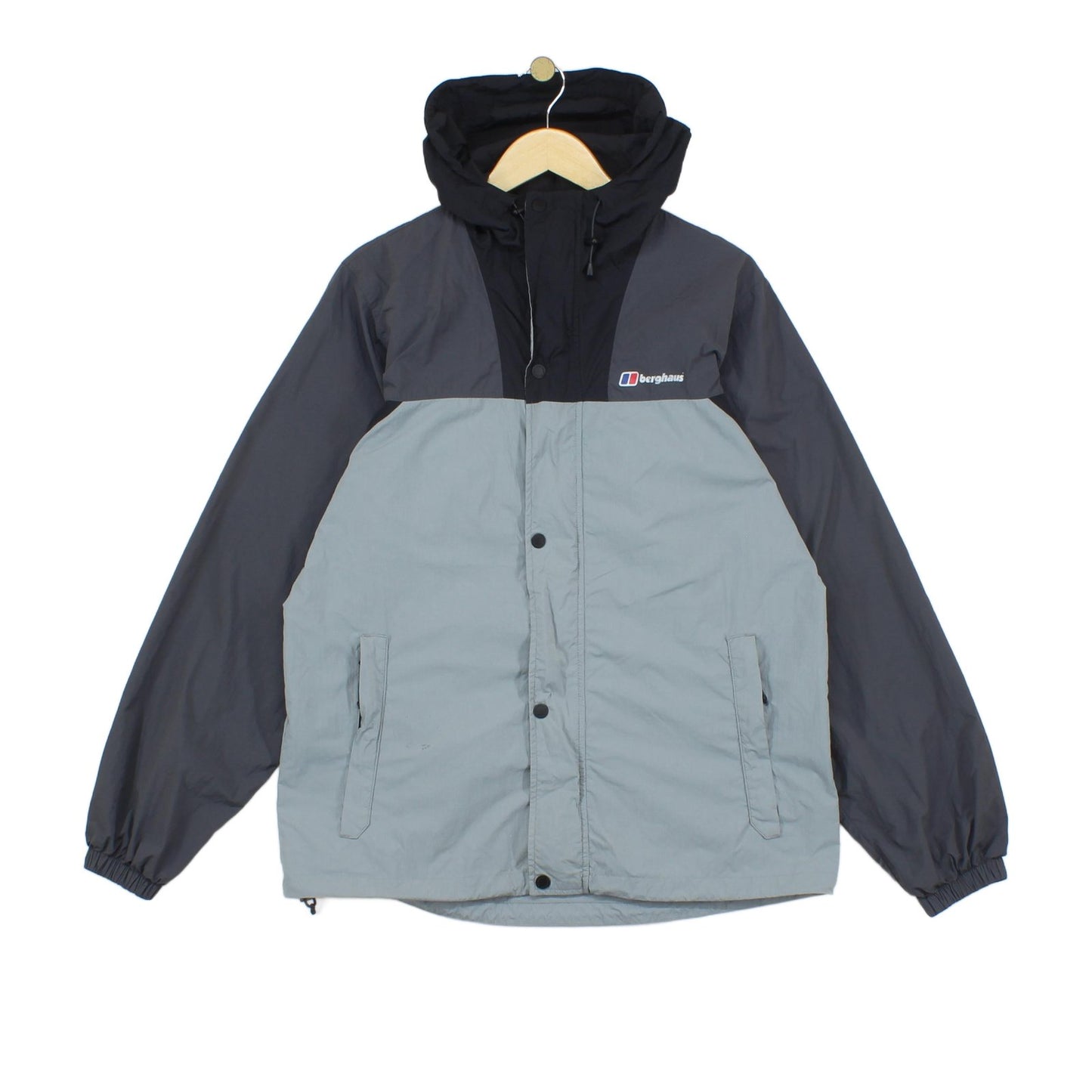 Mens Windbreaker Jacket Outdoor Hooded Lightweight
