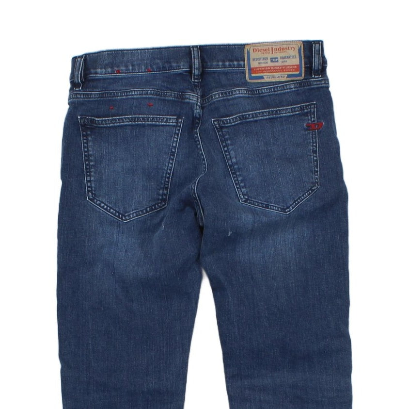 Mens D-Strukt Jeans Stretch Slim Fit Denim