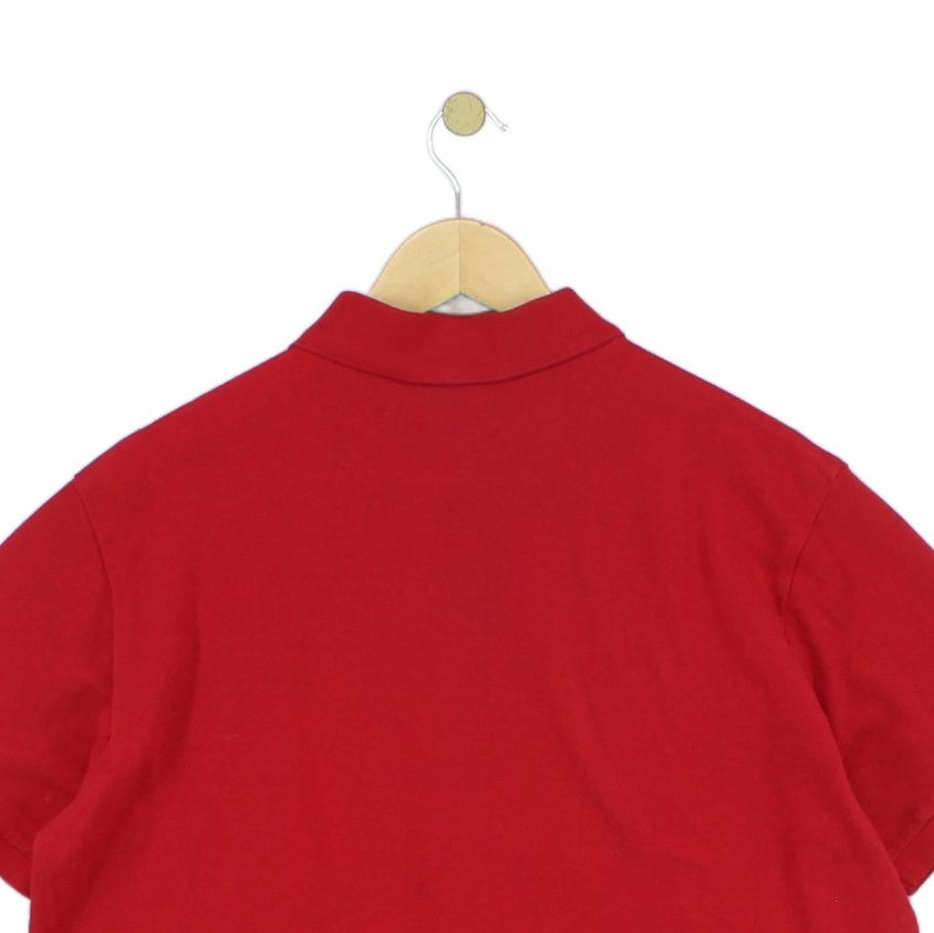 Mens Polo Shirt Custom Fit Embroidered Short Sleeve