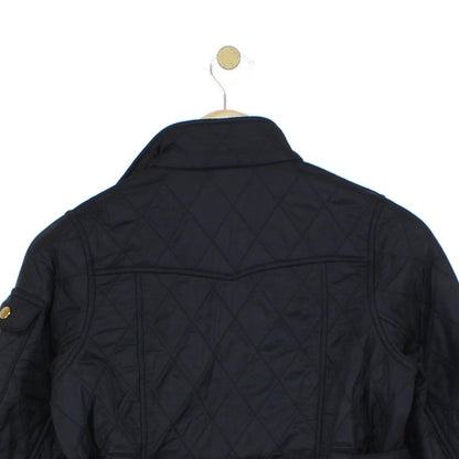 Boys Quilted Jacket Belted Outdoor