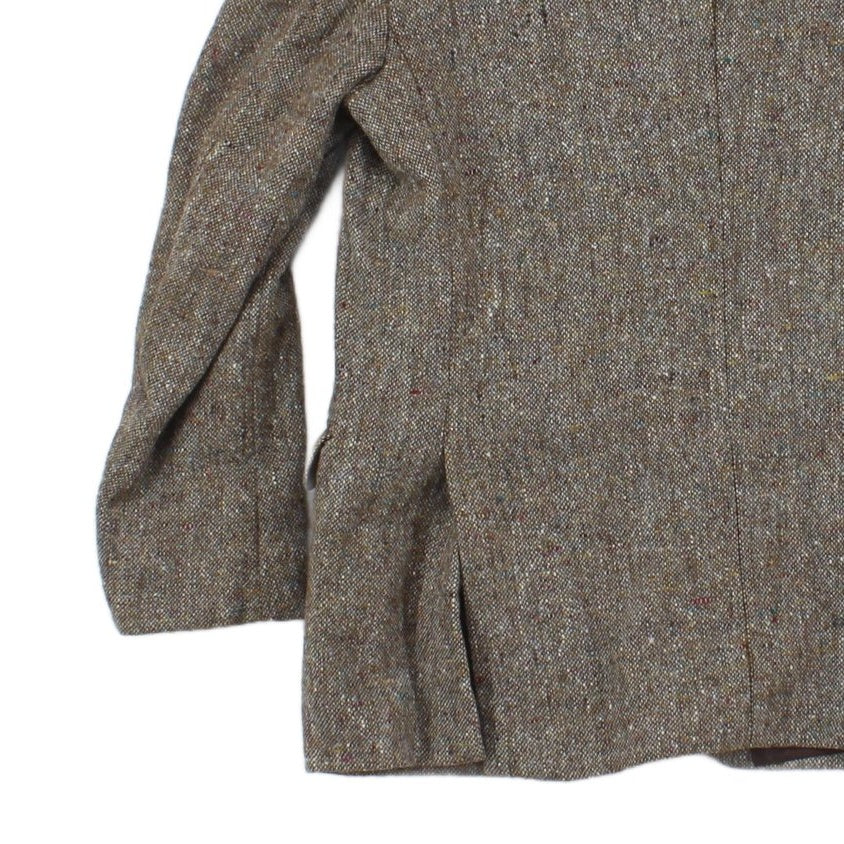 Mens Tweed Blazer Uk Made Short Wool