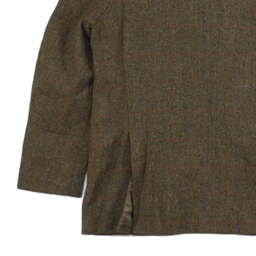 Mens Tweed Blazer Formal Smart Classic