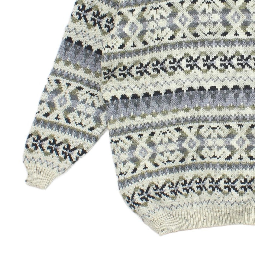 Womens Cardigan Knit Patterned