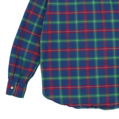 Mens Plaid Shirt Long Sleeve Custom Fit