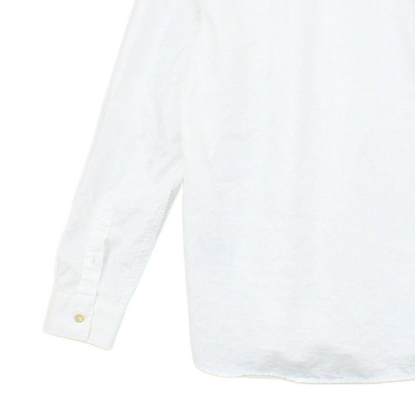 Mens Shirt Long Sleeve Cotton Linen