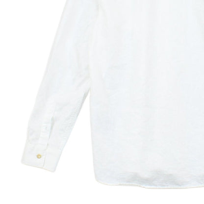 Mens Shirt Long Sleeve Cotton Linen