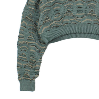 Womens 3D Knit Jumper Cropped Australia