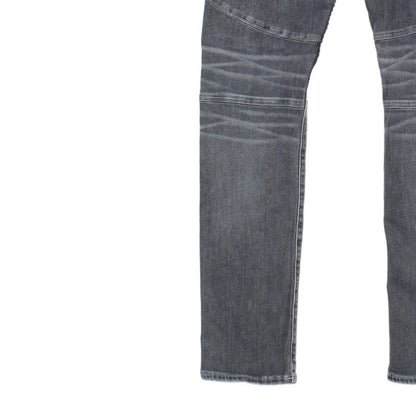 Mens Rocco Jeans Zip Fly Stretch Relaxed Skinny Fit