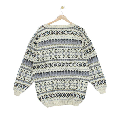 Womens Cardigan Knit Patterned