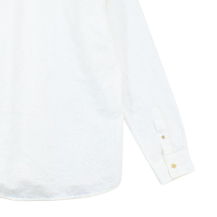 Mens Shirt Long Sleeve Cotton Linen