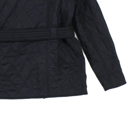 Boys Quilted Jacket Belted Outdoor
