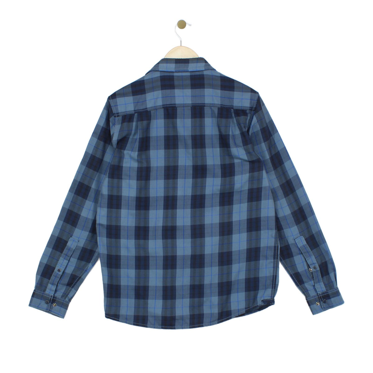 Mens Plaid Shirt Regular Fit Outdoor