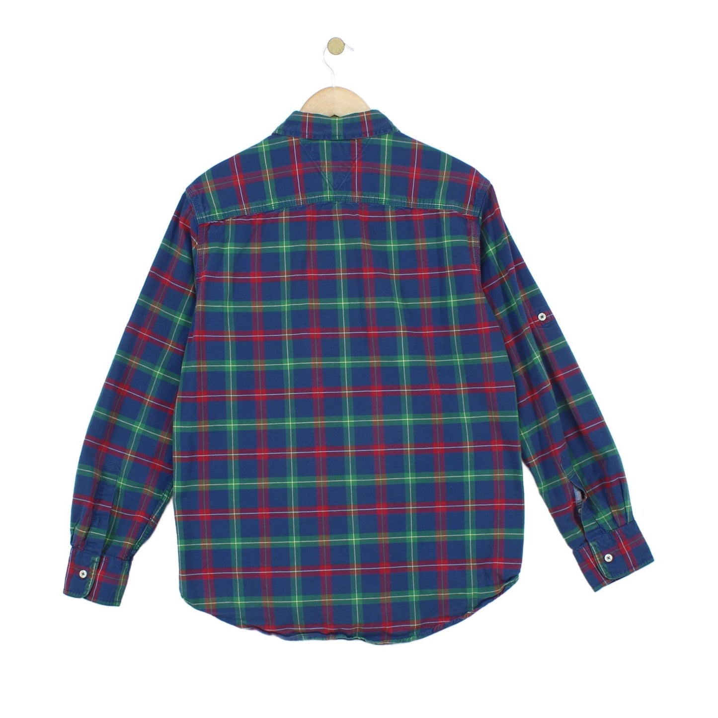 Mens Plaid Shirt Long Sleeve Custom Fit