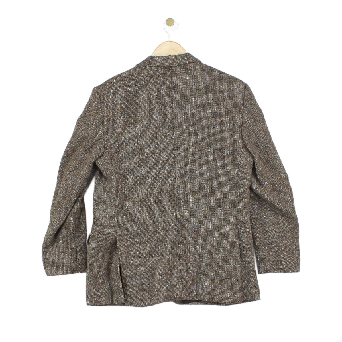 Mens Tweed Blazer Uk Made Short Wool