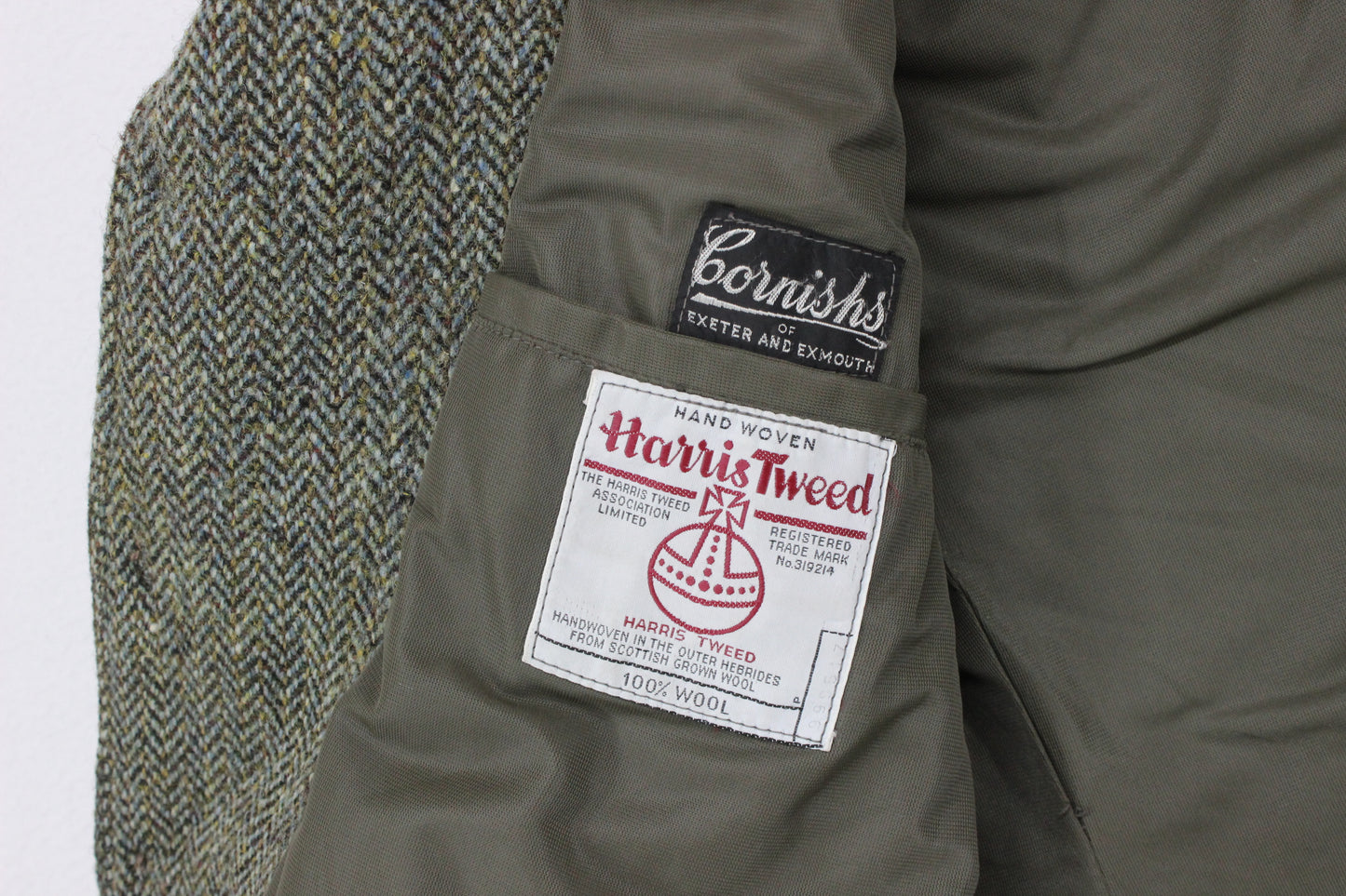 Mens Harris Tweed Blazer Formal Classic