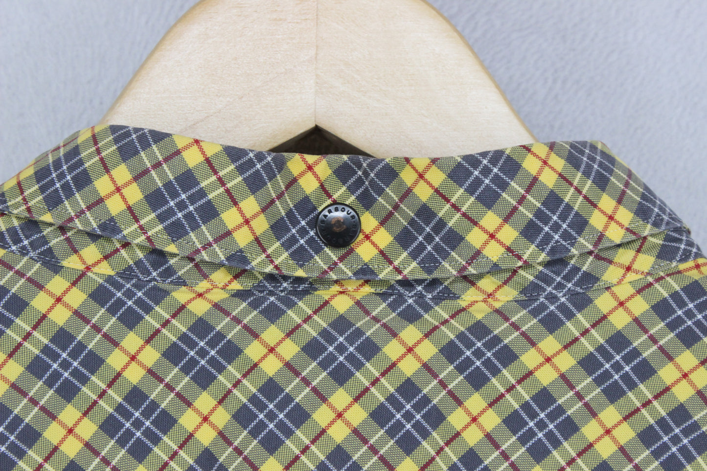 Mens Check Shirt Slim Fit Button Up Long Sleeve