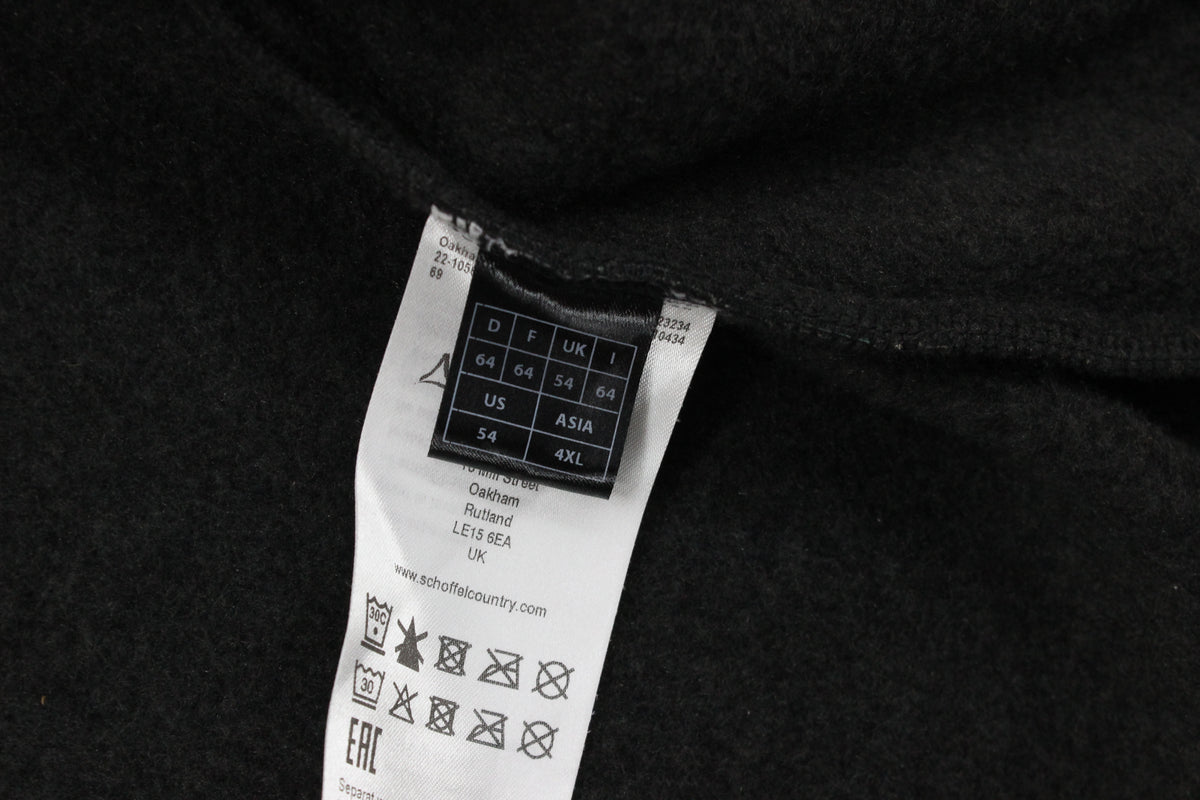 Mens Oakham Fleece Gilet Vest Full Zip Logo