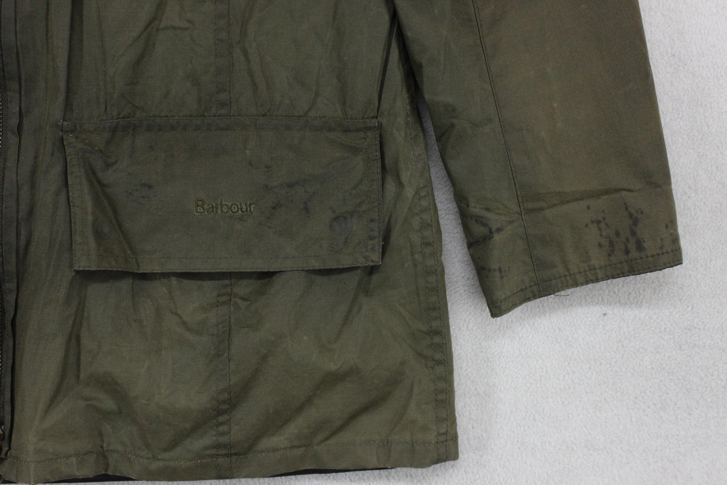 Womens Waxed Jacket Hooded Outdoor Durable