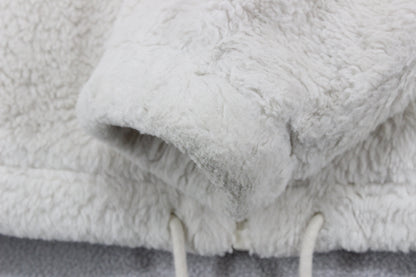 Womens Sherpa Fleece Jacket Collared