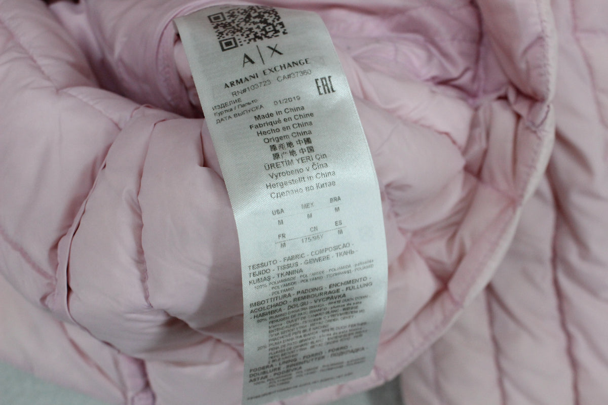 Womens Quilted Jacket Down Full Zip Lightweight