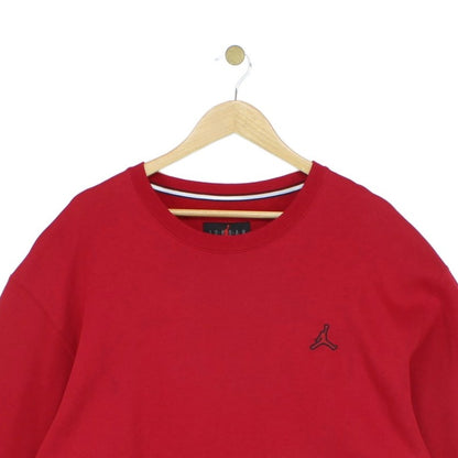 Mens Sweatshirt Crew Neck Embroidered Logo