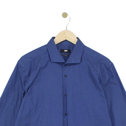 Mens Polka Dot Shirt Slim Fit