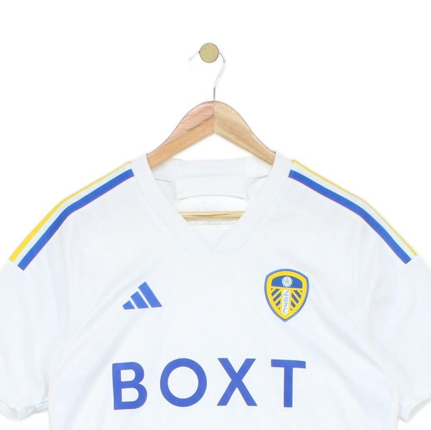 Mens Leeds United 2023-24 Football Shirt Home Jersey Slim