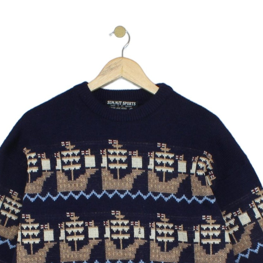 Mens Mary Rose Jumper Uk Made  Knit