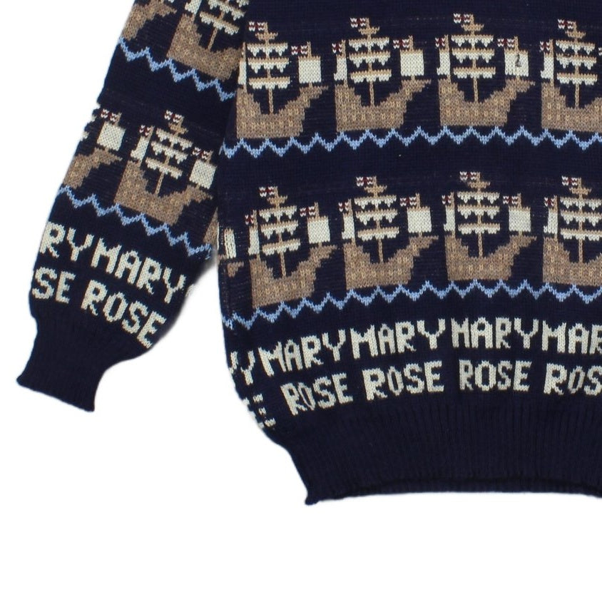 Mens Mary Rose Jumper Uk Made  Knit