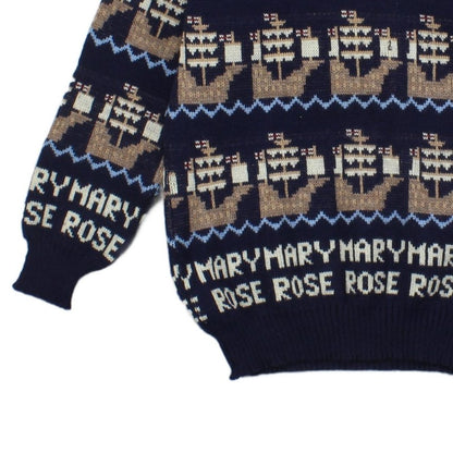 Mens Mary Rose Jumper Uk Made  Knit