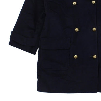 Womens Pea Coat Double Breasted Wool Cashmere