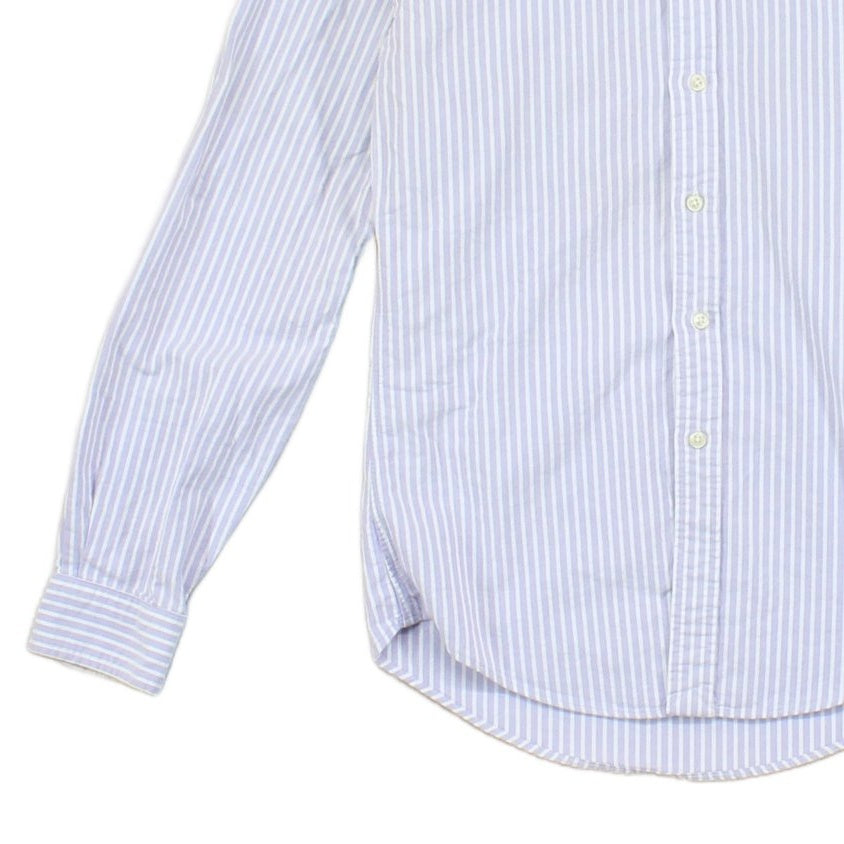 Mens Striped Shirt Button Up Slim Fit