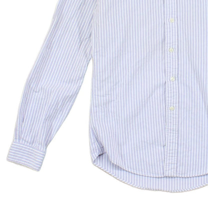 Mens Striped Shirt Button Up Slim Fit