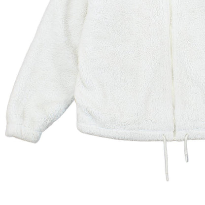 Womens Sherpa Fleece Jacket Collared