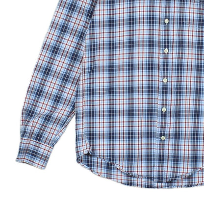Mens Plaid Shirt Made In Portugal Long Sleeve Check