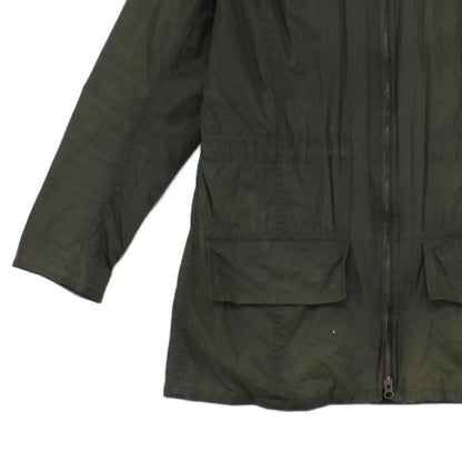 Womens Waxed Jacket Hooded Outdoor Durable