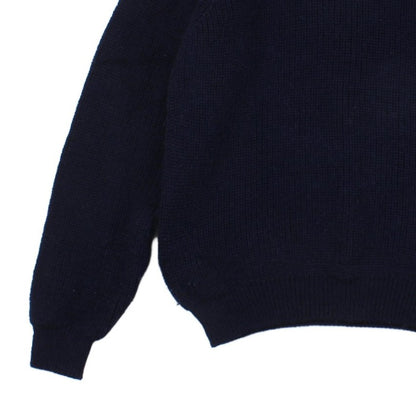 Mens Fisherman Jumper Chunky Knit 1/4 Zip Winter Wool